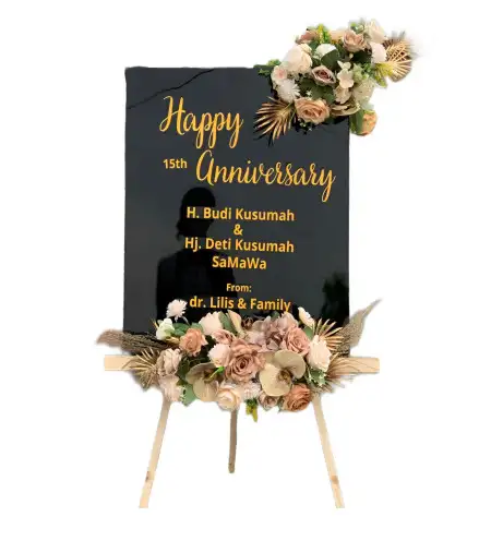 Papan Bunga Akrilik Sumber Rejo