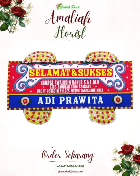 Papan Bunga Ucapan Selamat Sumber Rejo